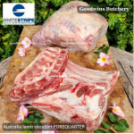 Lamb collar SHOULDER bone-in FOREQUARTER Australia MIDFIELD frozen CHOP CUTS 2.5cm 1" (price/kg)
